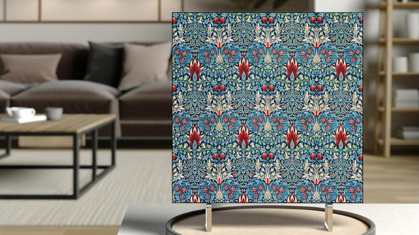 William Morris Display Tiles - Snakehead (1834-1896)