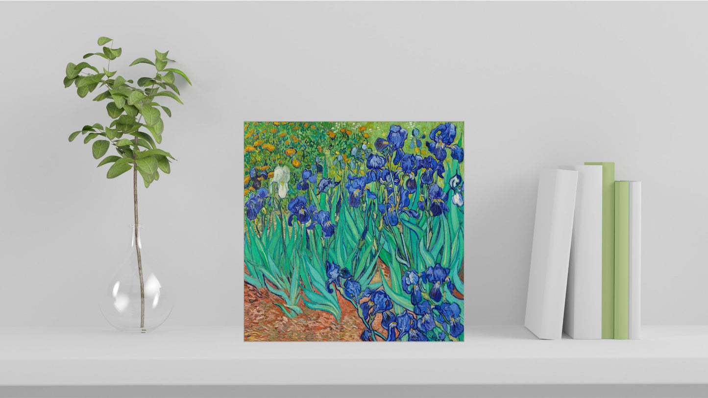 Vincent van Gogh Display Tiles - Irises (1889)