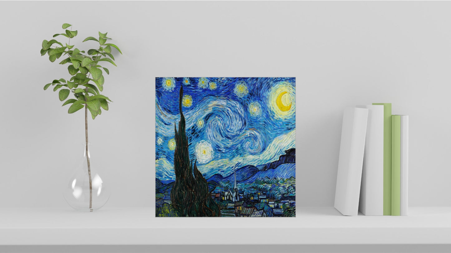 Vincent van Gogh Display Tiles - The Starry Night (1889)