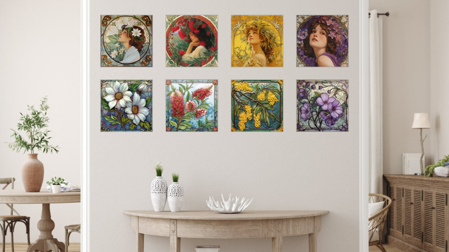 Native Australian Flora Series - The Complete Collection (Set of 8)