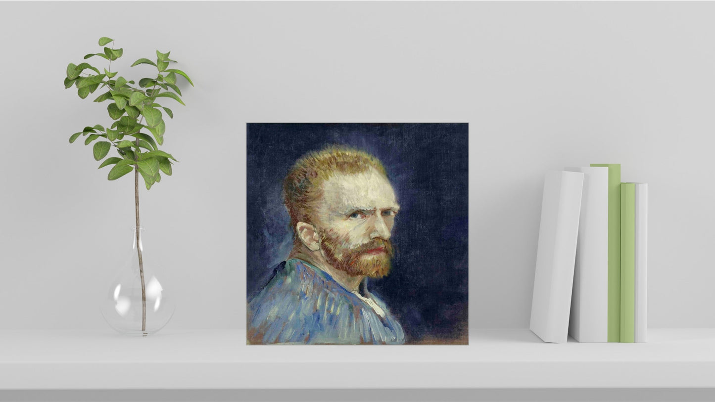 Vincent van Gogh Display Tiles - Self-Portrait (1887)