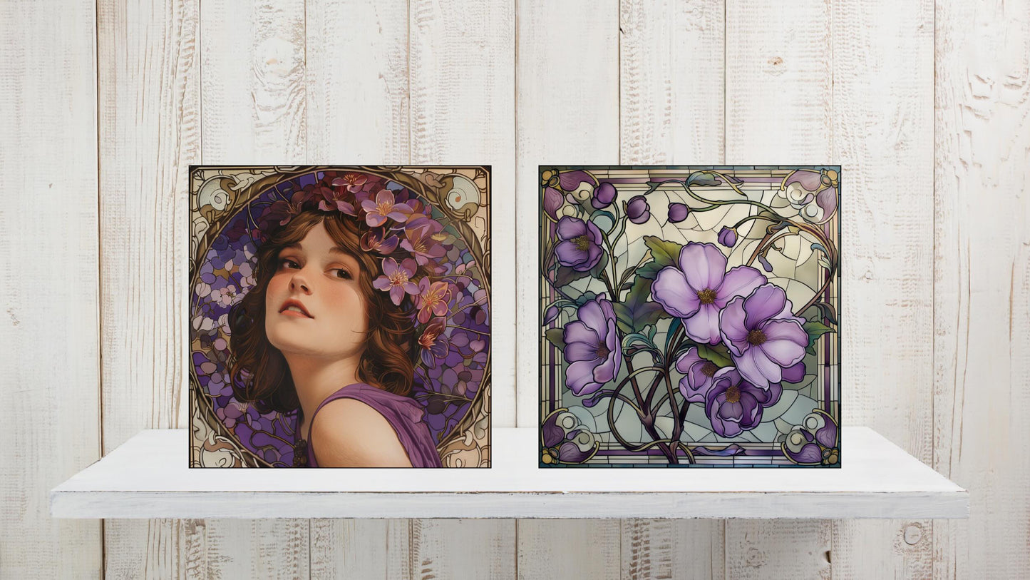 Native Australian Flora Series - Boronia Flower (Set of 2)