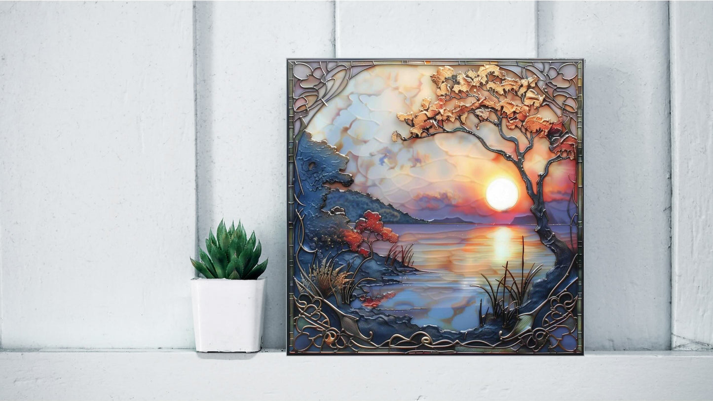 Marbled Sunset