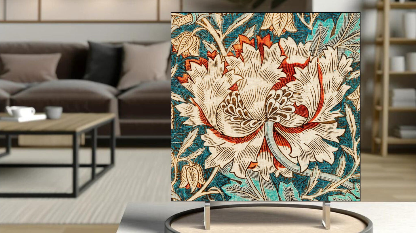 William Morris Display Tiles - Honeysuckle (1876)