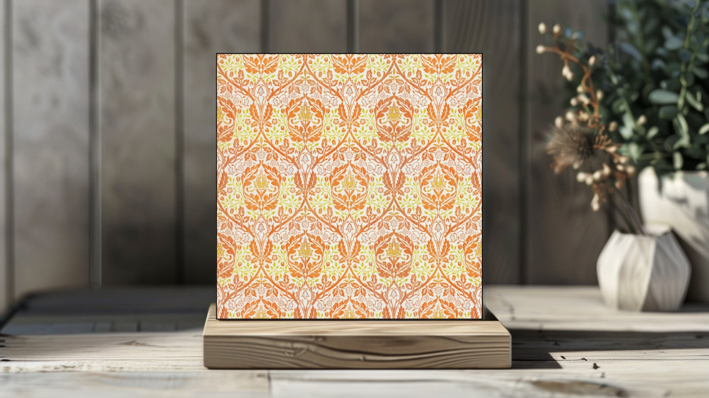 William Morris Display Tiles - Golden Bough Pattern (1834-1896)
