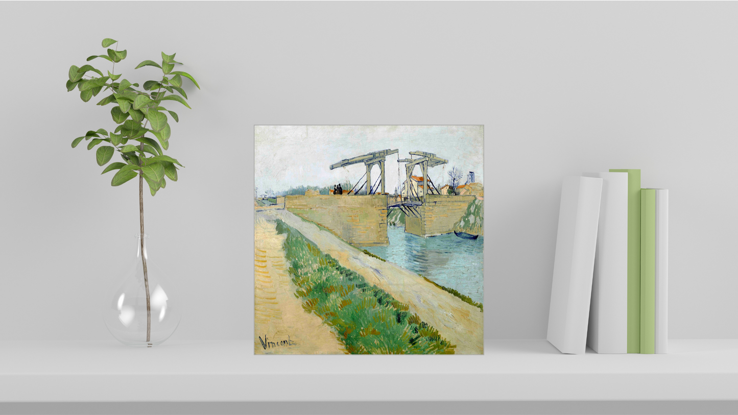 Vincent van Gogh Display Tiles - The Langlois Bridge (1888)