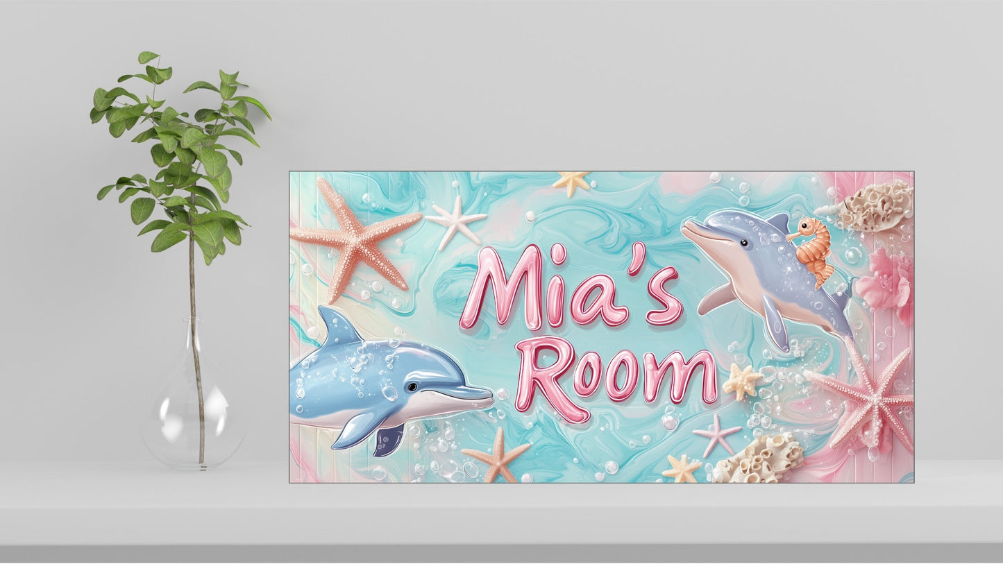 Customised Name Plaque Tiles From Existing Design Templates