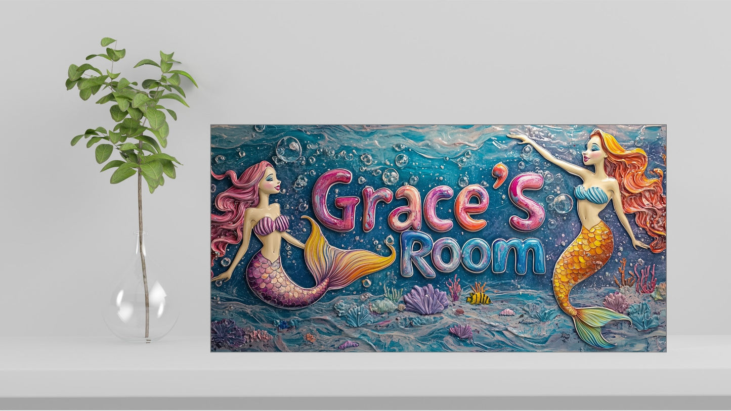 Customised Name Plaque Tiles From Existing Design Templates