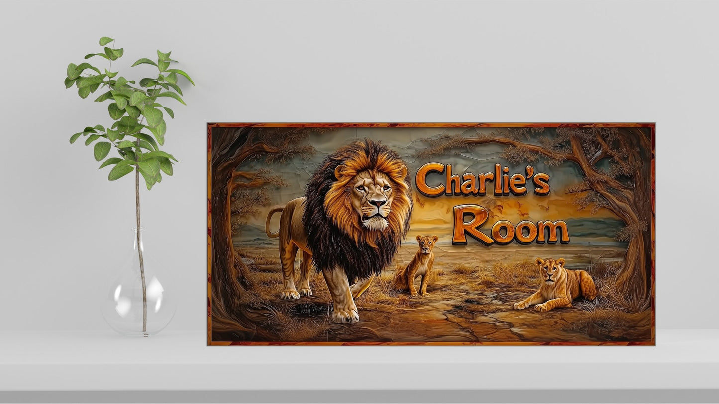 Customised Name Plaque Tiles From Existing Design Templates