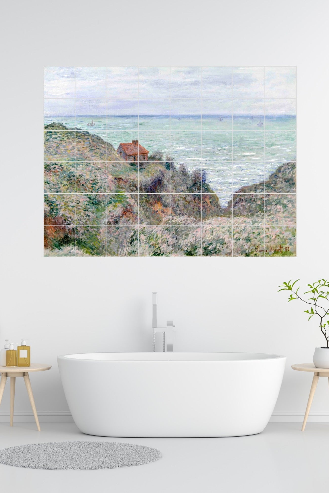 Claude Monet Original Art Murals - Cabin of the Customs Watch (1882)