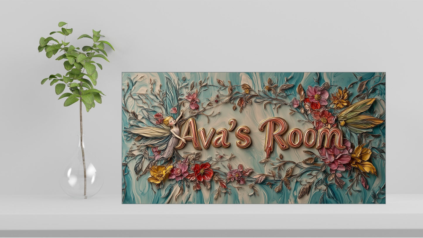 Customised Name Plaque Tiles From Existing Design Templates