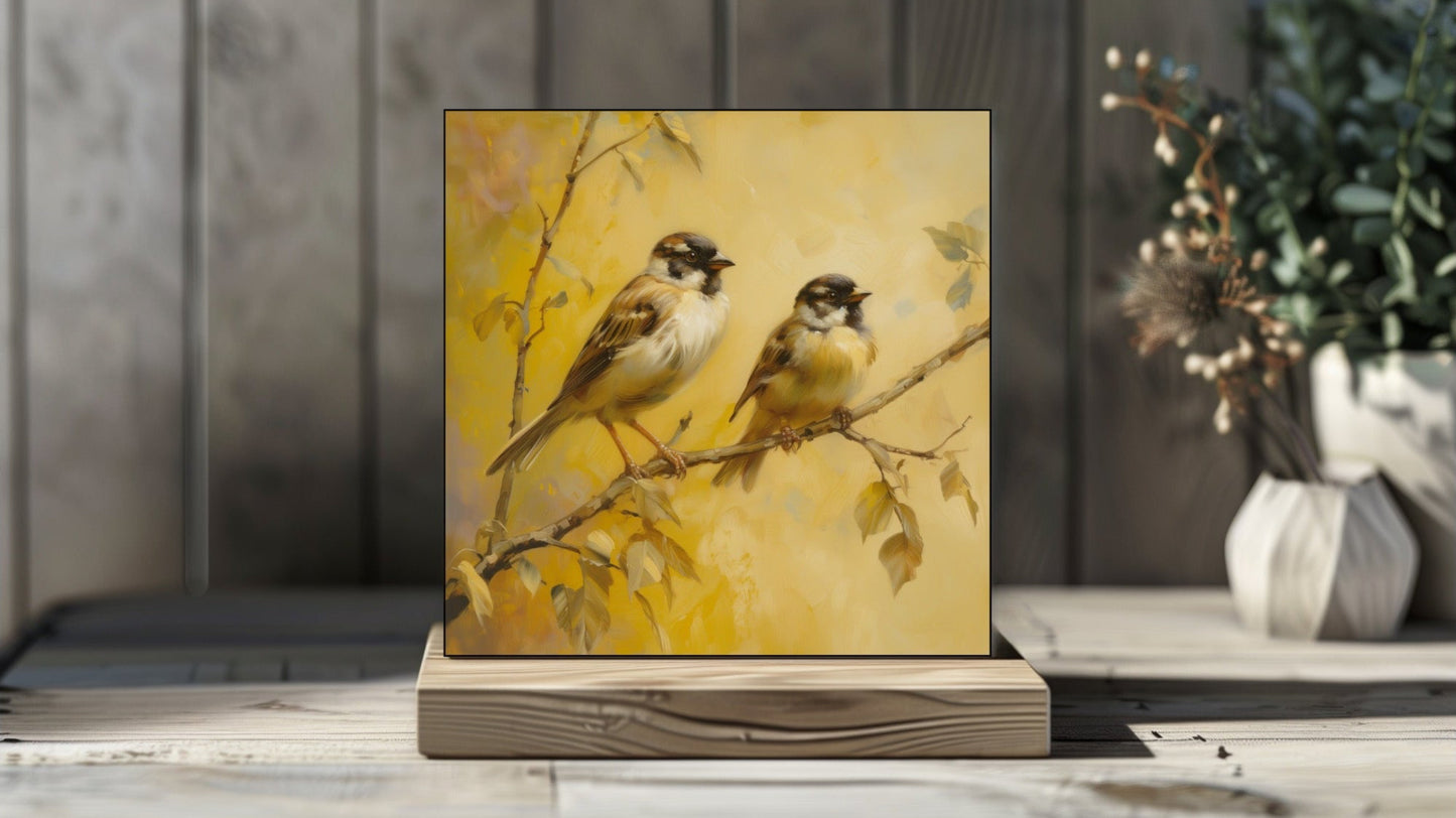 Archibald Thorburn Tribute Bird Series - Eurasian Tree Sparrows
