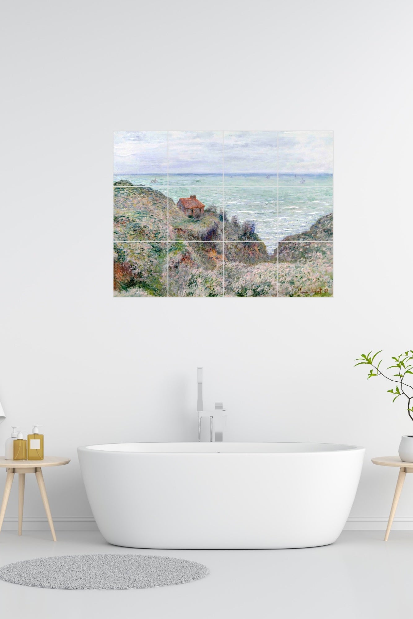 Claude Monet Original Art Murals - Cabin of the Customs Watch (1882)