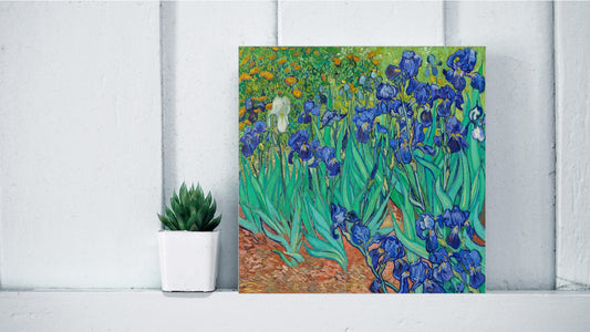 Vincent van Gogh Display Tiles - Irises (1889)