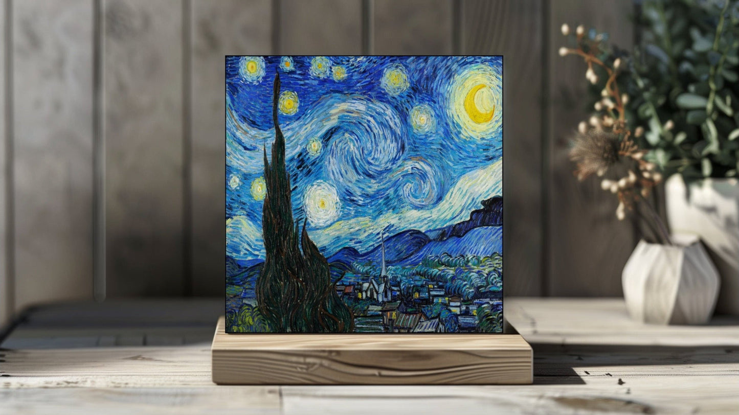 Vincent van Gogh Display Tiles - The Starry Night (1889)