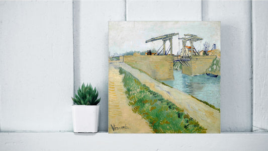 Vincent van Gogh Display Tiles - The Langlois Bridge (1888)