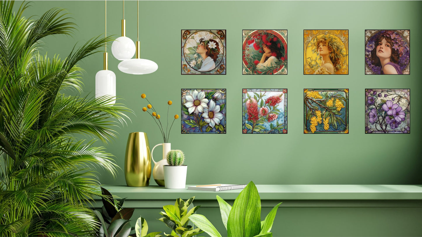 Native Australian Flora Series - The Complete Collection (Set of 8)