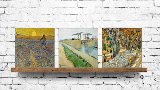 Vincent van Gogh Display Tiles - Set Of 3