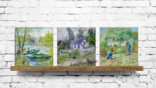 Vincent van Gogh Display Tiles - Set Of 3