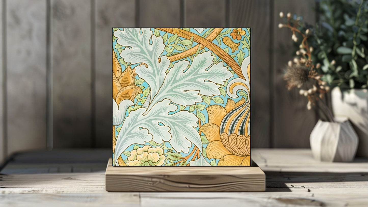 William Morris Display Tiles - St. James (1881)