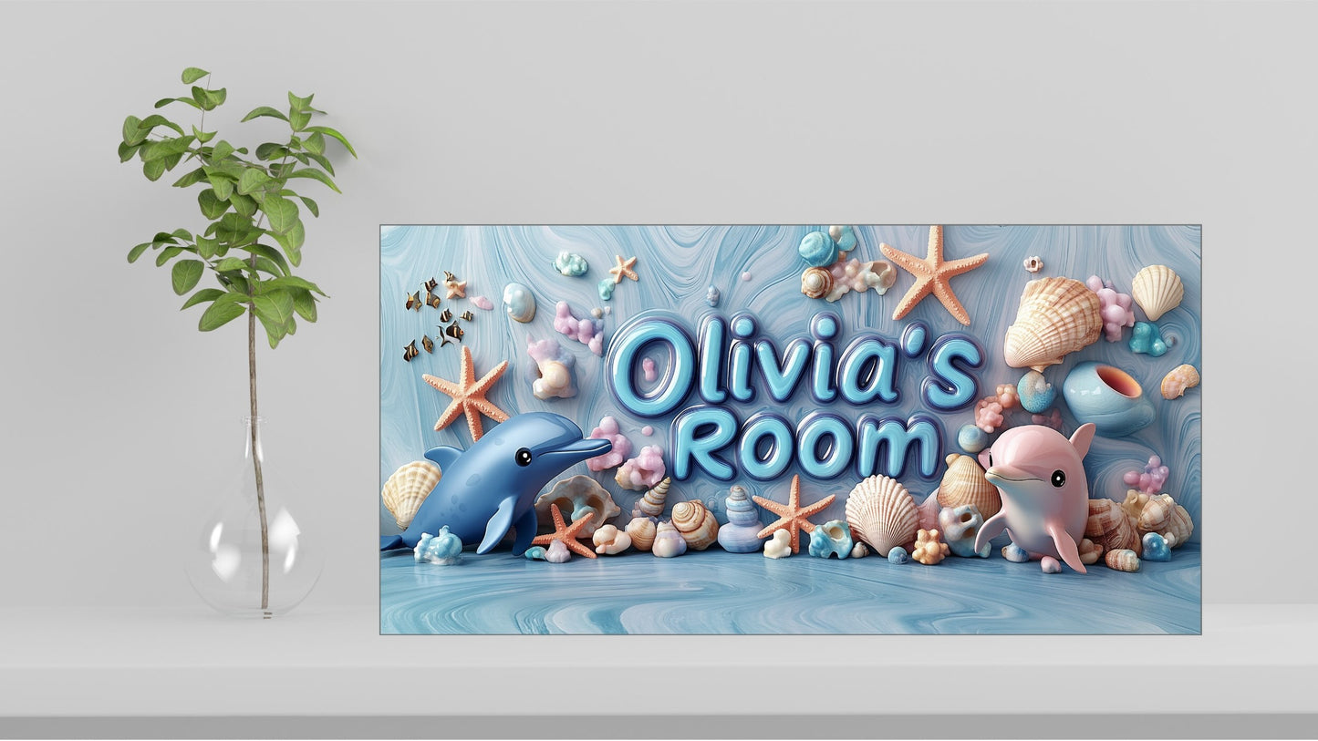 Customised Name Plaque Tiles From Existing Design Templates